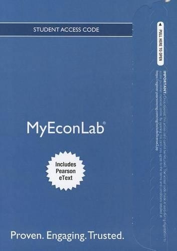 NEW MyEconLab with Pearson eText --  Access Card -- for Foundations of Macroeconomics: (English)