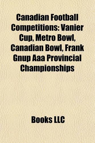 Canadian Football Competitions