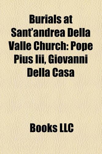 Burials at Sant'andrea Della Valle Church