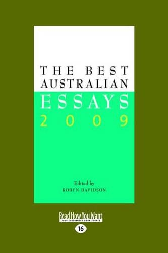 The Best Australian Essays 2009