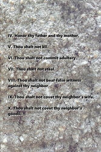 2020 Weekly Planner Religious Theme Last Seven Commandments Traditional Stone: 2020 Planners Calendars Organizers Datebooks Appointment Books Agendas