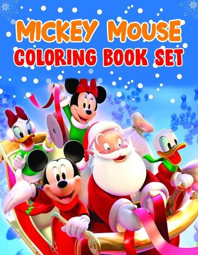 Mickey Mouse Coloring Book Set