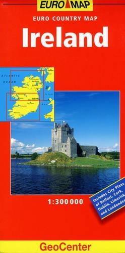 Ireland GeoCenter Euro Map