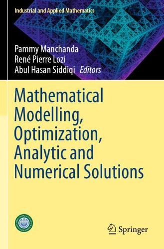 Mathematical Modelling, Optimization, Analytic and Numerical Solutions: (Industrial and Applied Mathematics)
