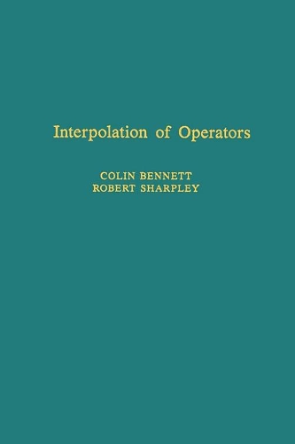 Interpolation of Operators: Volume 129(Volume 129 Pure and Applied Mathematics)