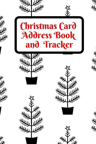Christmas Card Address Book and Tracker