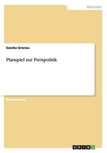 Planspiel zur Preispolitik