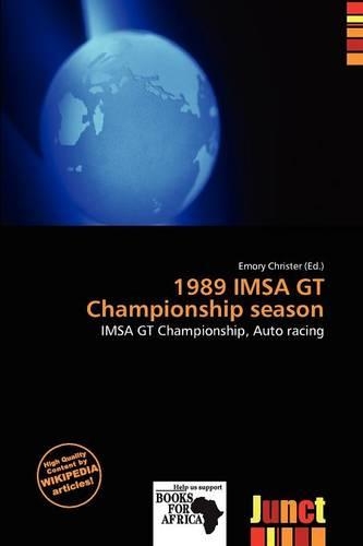 1989 Imsa GT Championship Season