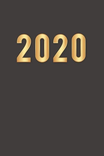 2020 Daily Planner Full Page a Day: Daily Diary One Page Per Day - Yearly Overview 2020 - Monthly Calendar Organizer - Time Management - Black Notebook