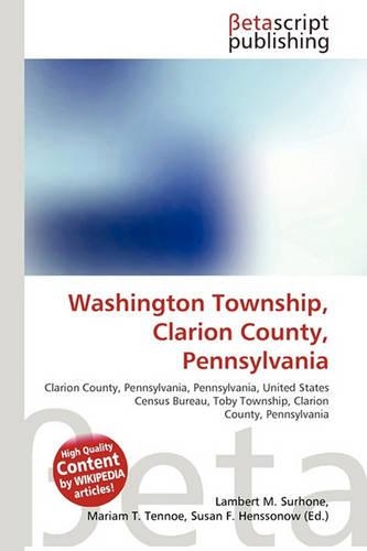 Washington Township, Clarion County, Pennsylvania: (English)
