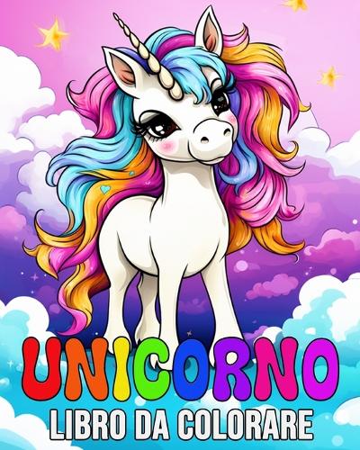 Unicorno Libro da Colorare