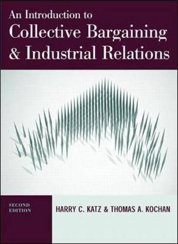 Introduction to Collective Bargaining and Industrial Relations