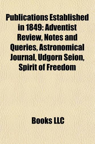 Publications Established in 1849