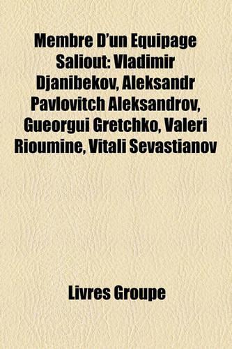Membre D'Un Quipage Saliout