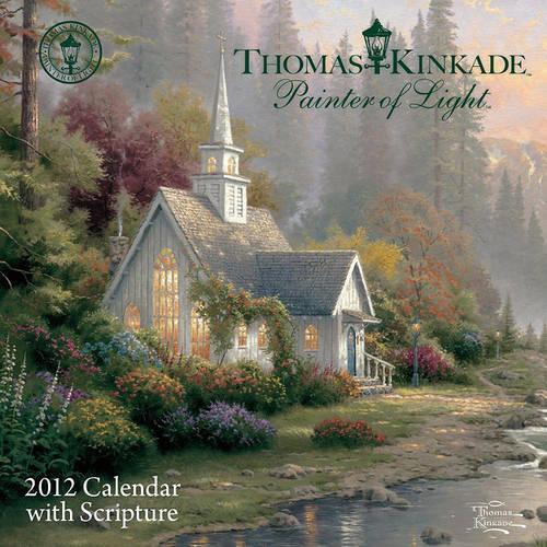 Kinkade's Painter of Light (Scripture) 2012 Mini Calendar