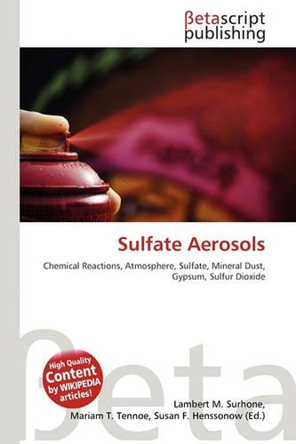 Sulfate Aerosols: (English)
