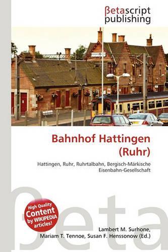 Bahnhof Hattingen (Ruhr): (German)