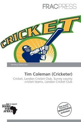 Tim Coleman (Cricketer)
