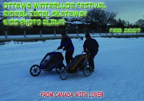 Ottawa Winterlude Festival - Rideau Canal Kids! Photo Album - Feb 2007 (English eBook C9)