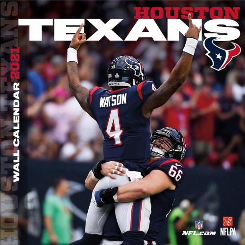 Houston Texans 2021 12x12 Team Wall Calendar