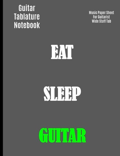 Guitar Tablature Notebook