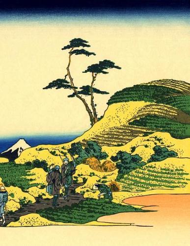 Japanese Writing Practice Book: Hokusai - Shimomeguro Cover - Premium Kanji practice notebook - Genkouyoushi Paper - 110 pages(24 Japanese Practice)