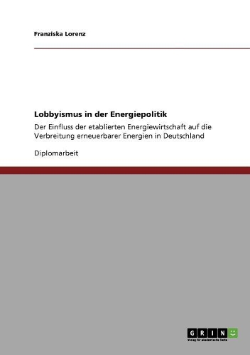 Lobbyismus in der Energiepolitik