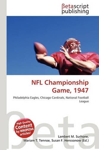 NFL Championship Game, 1947