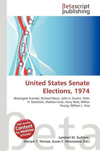 United States Senate Elections, 1974