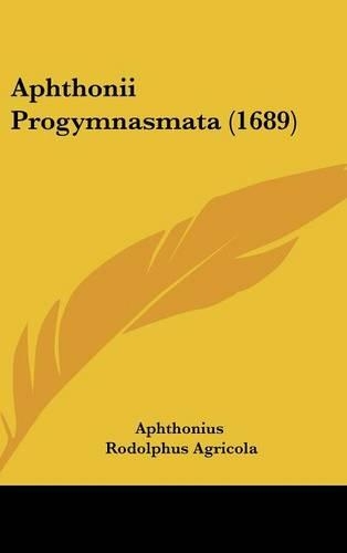 Aphthonii Progymnasmata (1689)