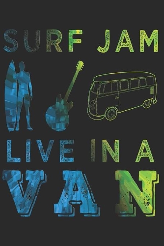 Surfen Notizbuch: Surfen Notizbuch die Perfekte Geschenkidee für Surfer oder Wellenreiter. Das Taschenbuch hat 120 weiße Seiten mit Punktraster die dich beim Schreibe