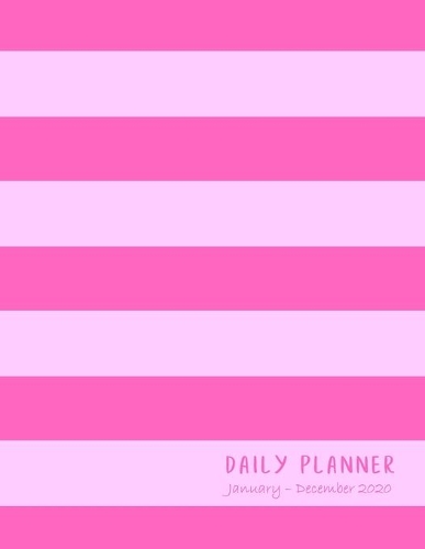 Daily Planner January-December 2020