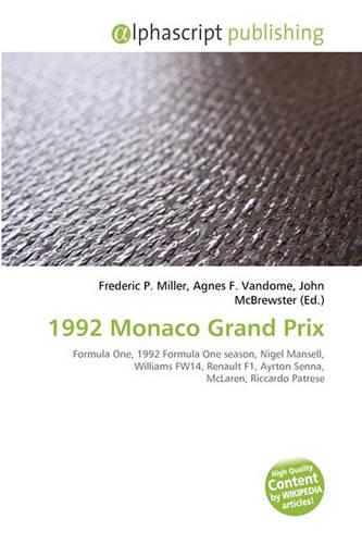 1992 Monaco Grand Prix