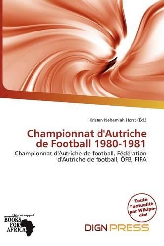 Championnat D'Autriche de Football 1980-1981