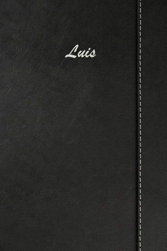 Luis: Personalized Comprehensive Garden Notebook with Garden Record Diary, Garden Plan Worksheet, Monthly or Seasonal Planting Planner, Expenses, Chore Li