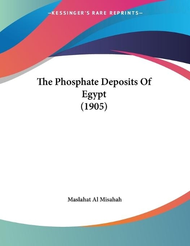 The Phosphate Deposits Of Egypt (1905)