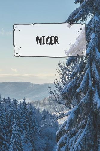 Niger: Liniertes Reisetagebuch Notizbuch oder Reise Notizheft liniert - Reisen Journal für Männer und Frauen mit Linien