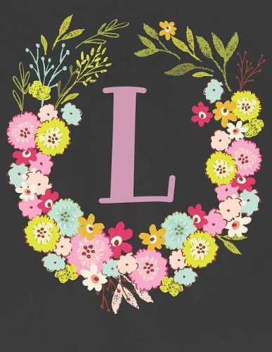 L: Spring Floral Wreath 2019 Weekly Organizer & Scheduling Agenda with Inspirational Quotes
