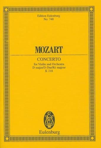 Violin Concerto In D Major K 218