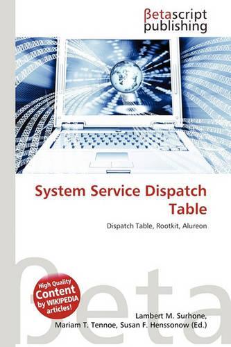 System Service Dispatch Table