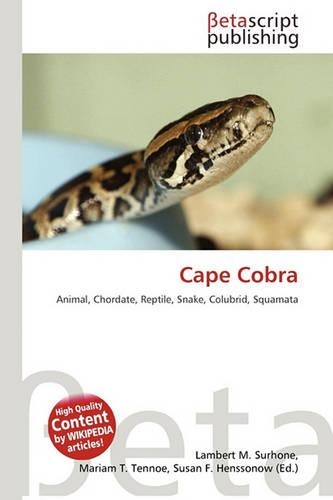 Cape Cobra: (English)