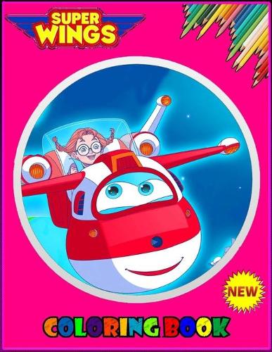 Super Wings Coloring Book