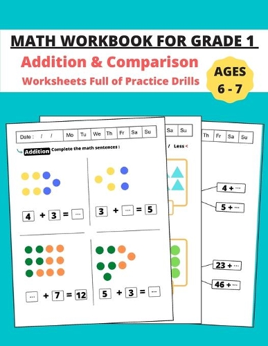 Math Workbook for Grade 1