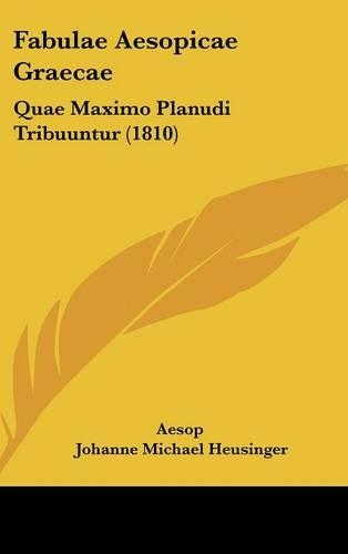 Fabulae Aesopicae Graecae