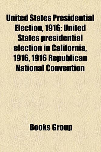 United States Presidential Election, 1916