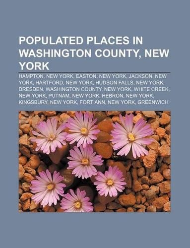 Populated Places in Washington County, New York