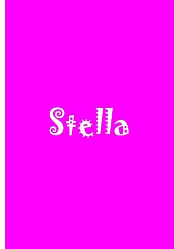 Stella - Bright Pink Notebook / Journal / Blank Lined Pages / Soft Matte: An Ethi Pike Collectible
