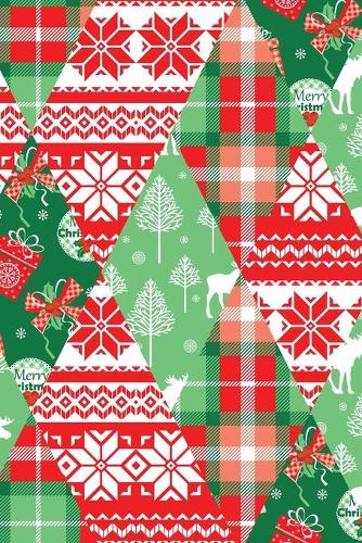Merry Christmas Ugly Sweater Wrapping Paper Xmas Notebook: Celebrating the holiday spirit while being organized!