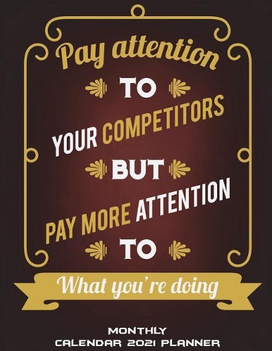 Monthly Calendar 2021 Planner