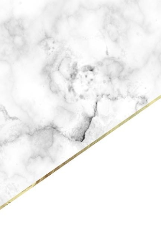 Marble + Gold Notebook Journal